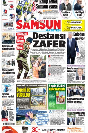 29 Ağustos Cumartesi