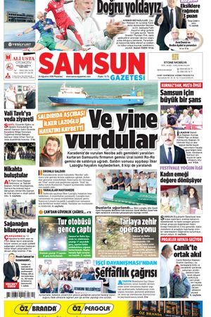 24 Ağustos Pazartesi