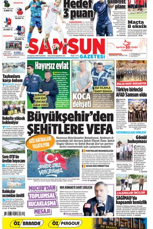22 Ağustos Cumartesi