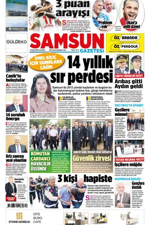 19 Eylül Cumartesi