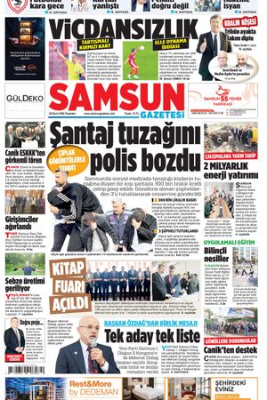 26 Ekim Pazartesi