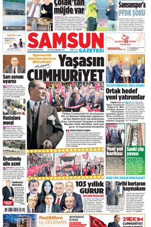 29 Ekim Perşembe