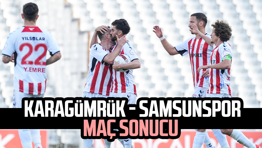 Fatih Karagümrük - Samsunspor Maç Sonucu - Samsun Haber, Samsun Son ...