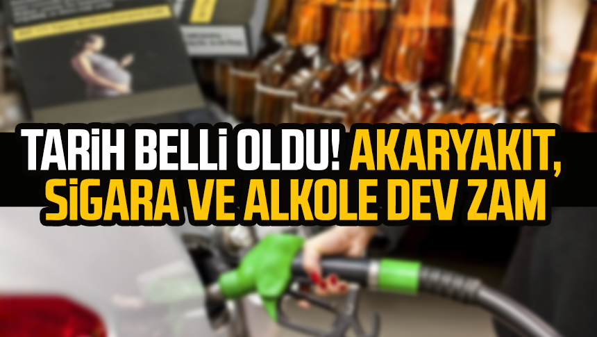 Tarih Belli Oldu! Akaryakıt, Sigara Ve Alkole Dev Zam - Samsun Haber ...