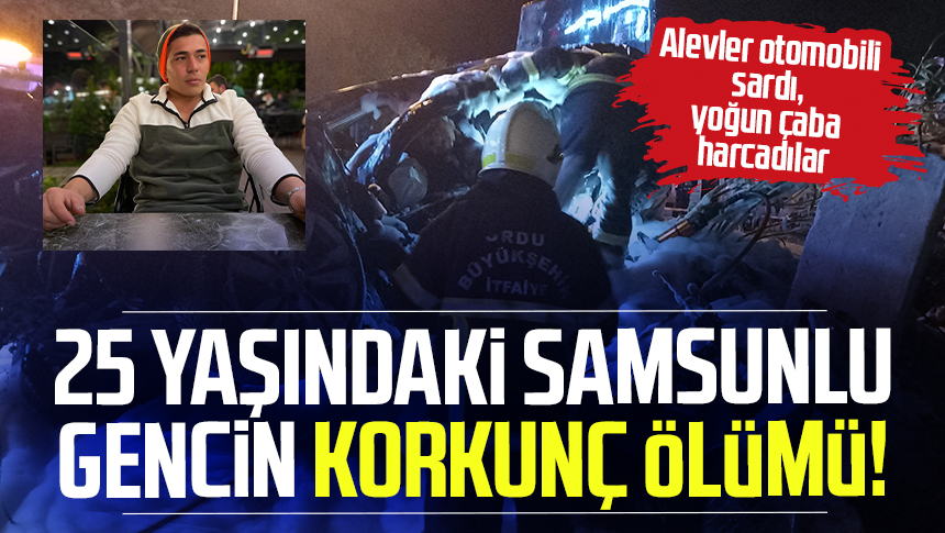 Samsunlu genç Resul Çelik'in korkunç ölümü! - Samsun Haber, Samsun Son ...