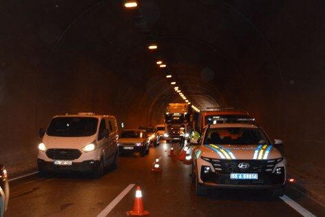 Samsun'da tünelde kaza! 1'i ağır 2 yaralı