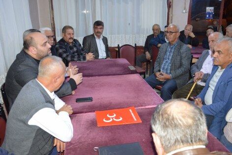 Samsun'da MHP'den mahalle sohbetleri: "Çalmadık kapı kalmayacak"
