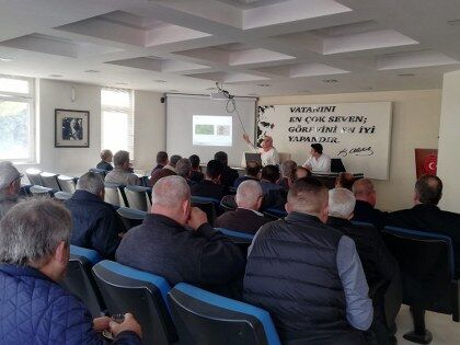 Tekkeköy’de muhtarlara eğitim!