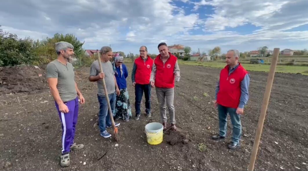 Samsun'da çiftçilere toprak analizi eğitimi