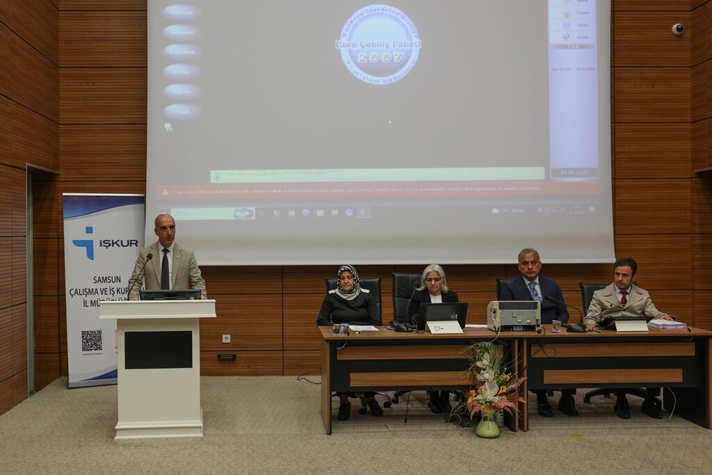 OMÜ’de İŞKUR Gençlik Programı kura heyecanı