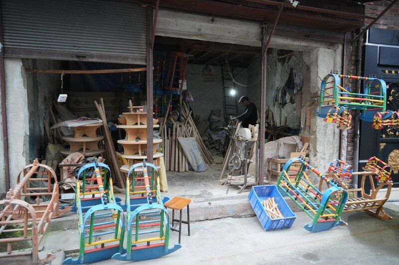 Samsun'da zamana meydan okuyan beşik!