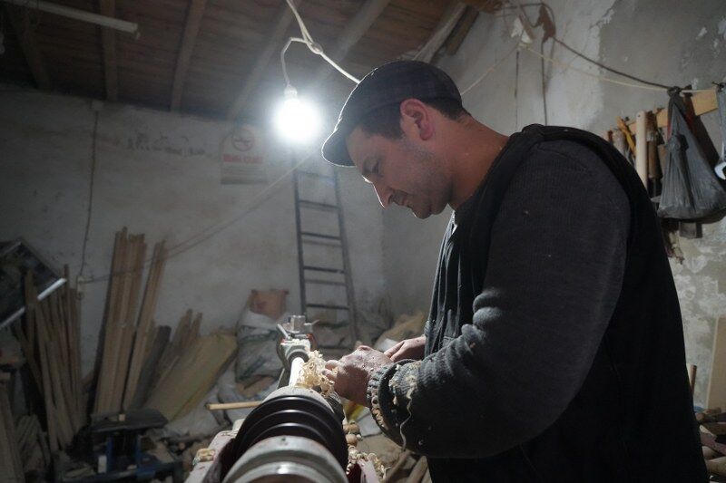 Samsun'da zamana meydan okuyan beşik!