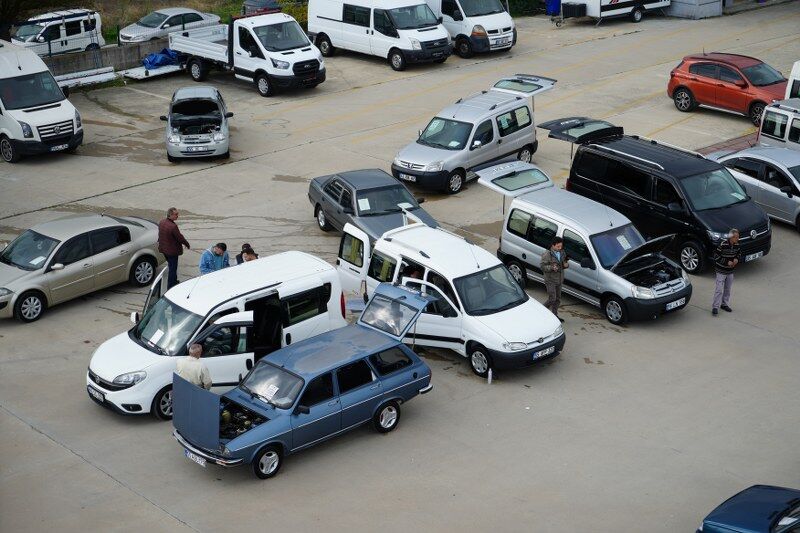 Samsun'da İkinci El Oto Pazarı hareketlendi