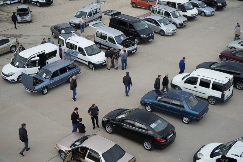 Samsun'da İkinci El Oto Pazarı hareketlendi