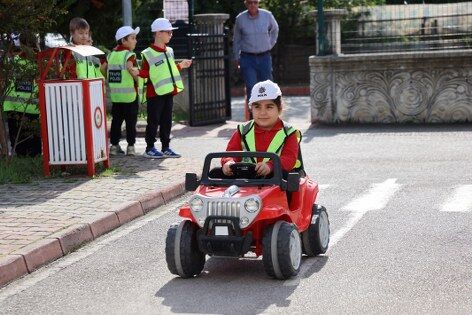 Samsun'da minikler trafikle tanışıyor!