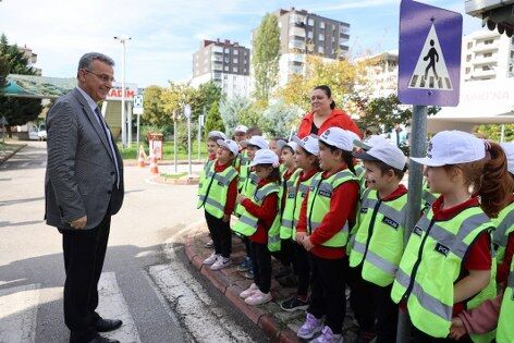 Samsun'da minikler trafikle tanışıyor!