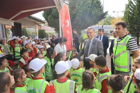 Samsun'da minikler trafikle tanışıyor!