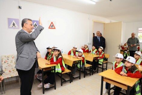 Samsun'da minikler trafikle tanışıyor!