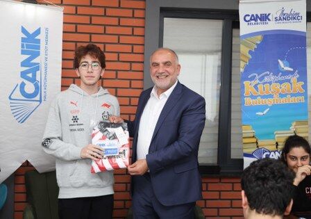 Canik'te Kütüphanede Kuşak Buluşmaları