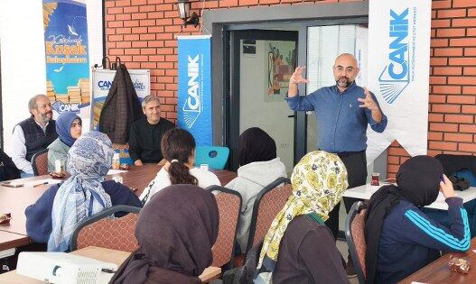 Canik'te Kütüphanede Kuşak Buluşmaları