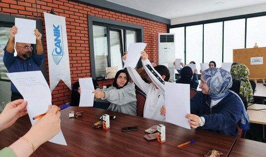 Canik'te Kütüphanede Kuşak Buluşmaları