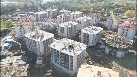 Samsun'un o ilçesine 615 konut! Yüzde 50'si tamamlandı 
