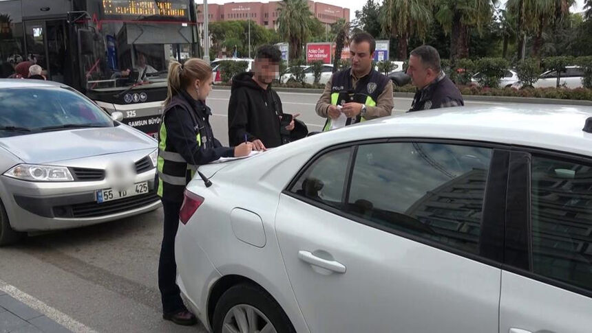 Samsun Korsan Taksi Operasyon 110