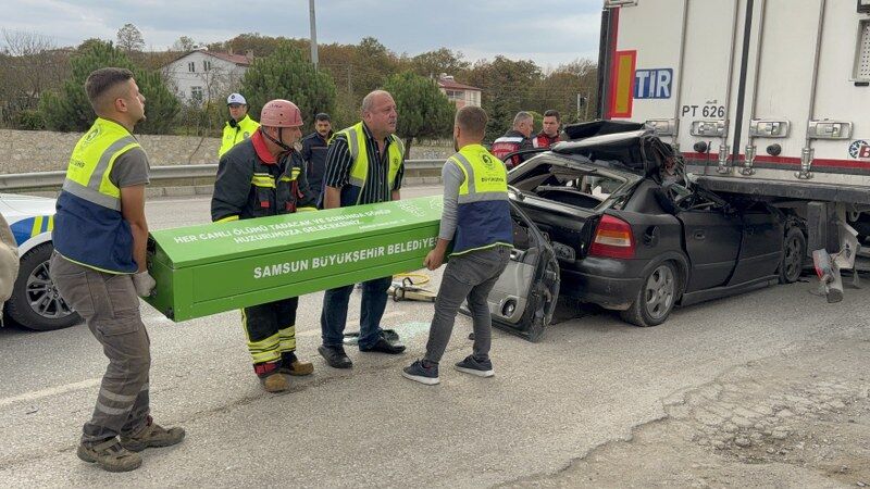 Samsun'da ölümlü kaza: Sercan Saraç olay yerinde hayatını kaybetti