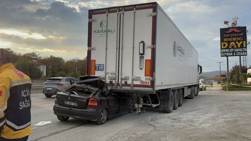 Samsun'da ölümlü kaza: Sercan Saraç olay yerinde hayatını kaybetti