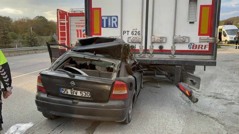 Samsun'da ölümlü kaza: Sercan Saraç olay yerinde hayatını kaybetti