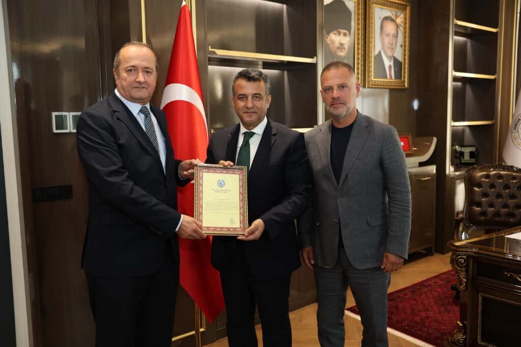 Samsun'da Mehmetçik Vakfı’ndan Başkan Halit Doğan’a teşekkür ziyareti