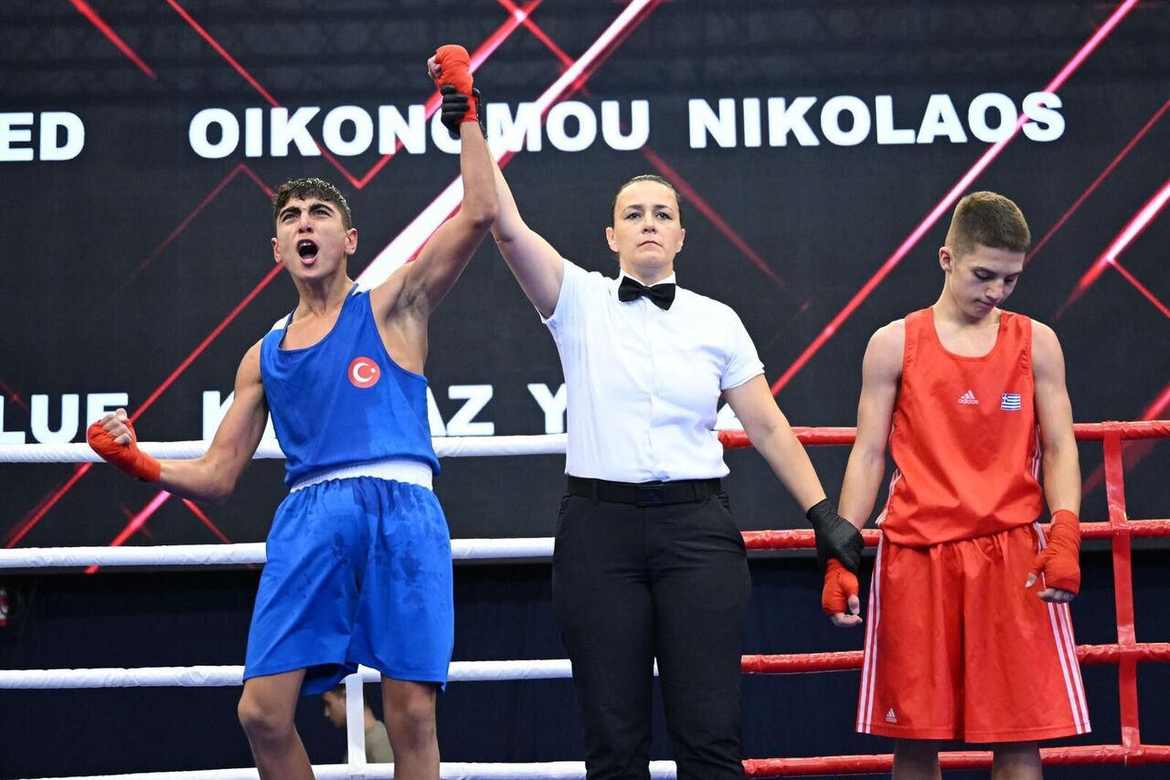 Samsunlu boksör Yağız Kıymaz Avrupa'yı salladı! 