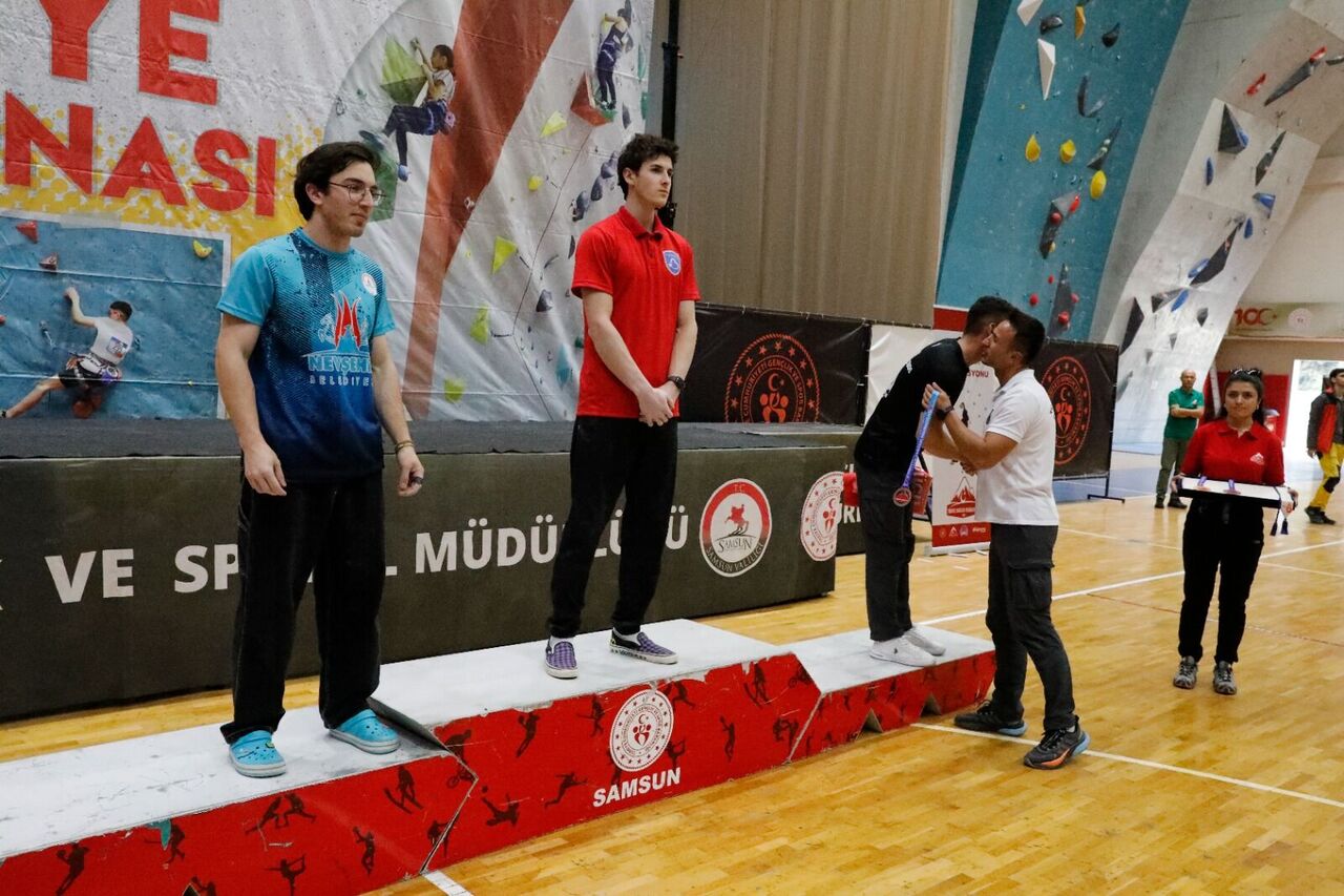Samsun'da milli sporcu Muhammed Oğuz'un hedefi olimpiyatlar