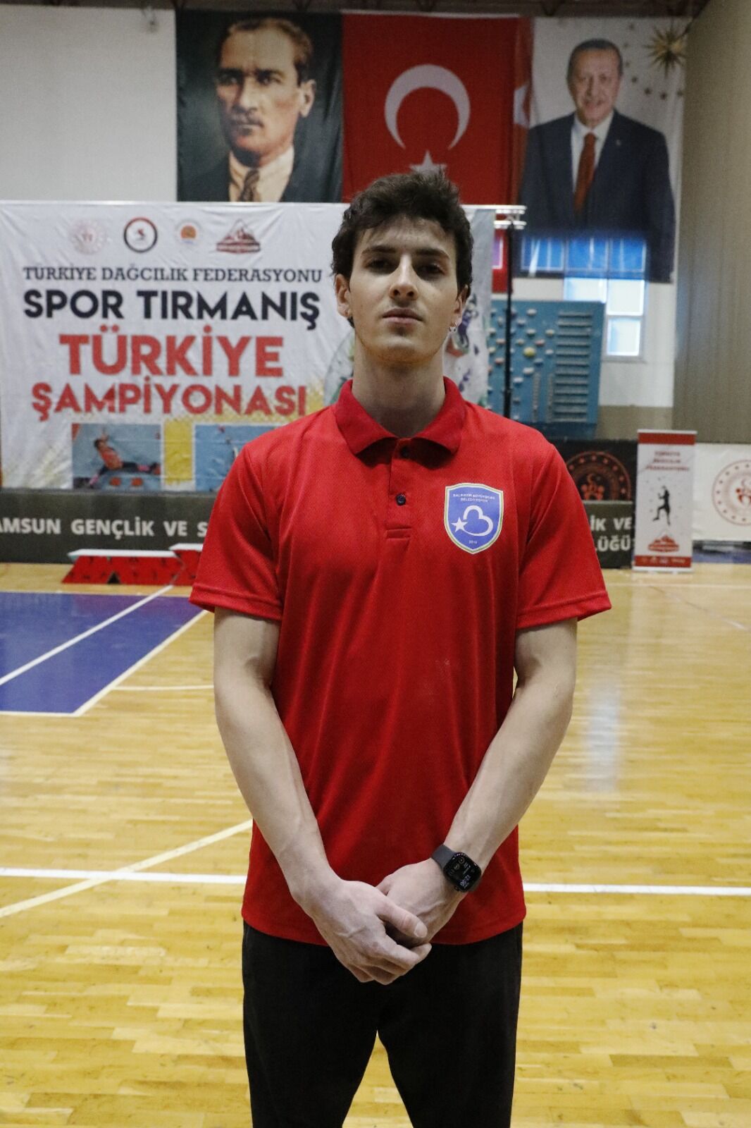 Samsun'da milli sporcu Muhammed Oğuz'un hedefi olimpiyatlar