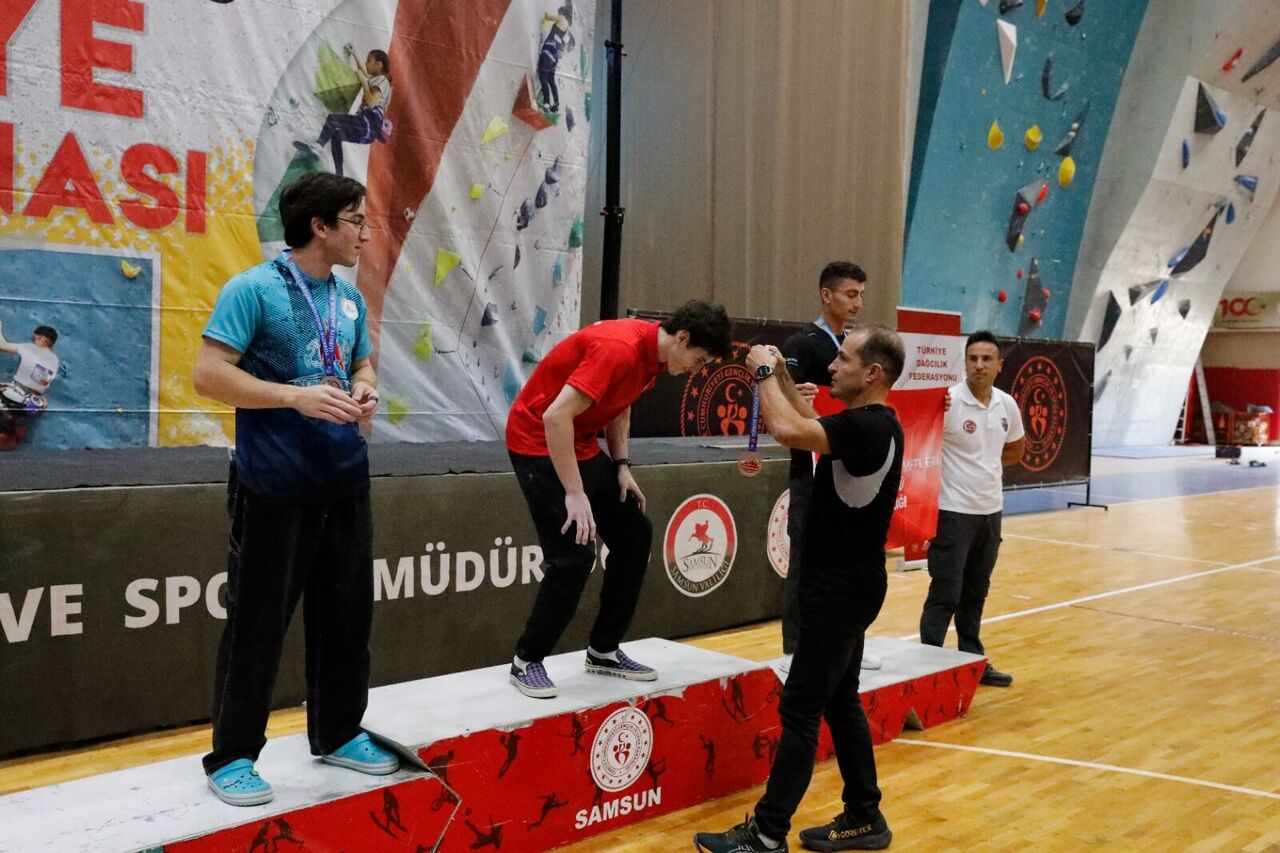 Samsun'da milli sporcu Muhammed Oğuz'un hedefi olimpiyatlar