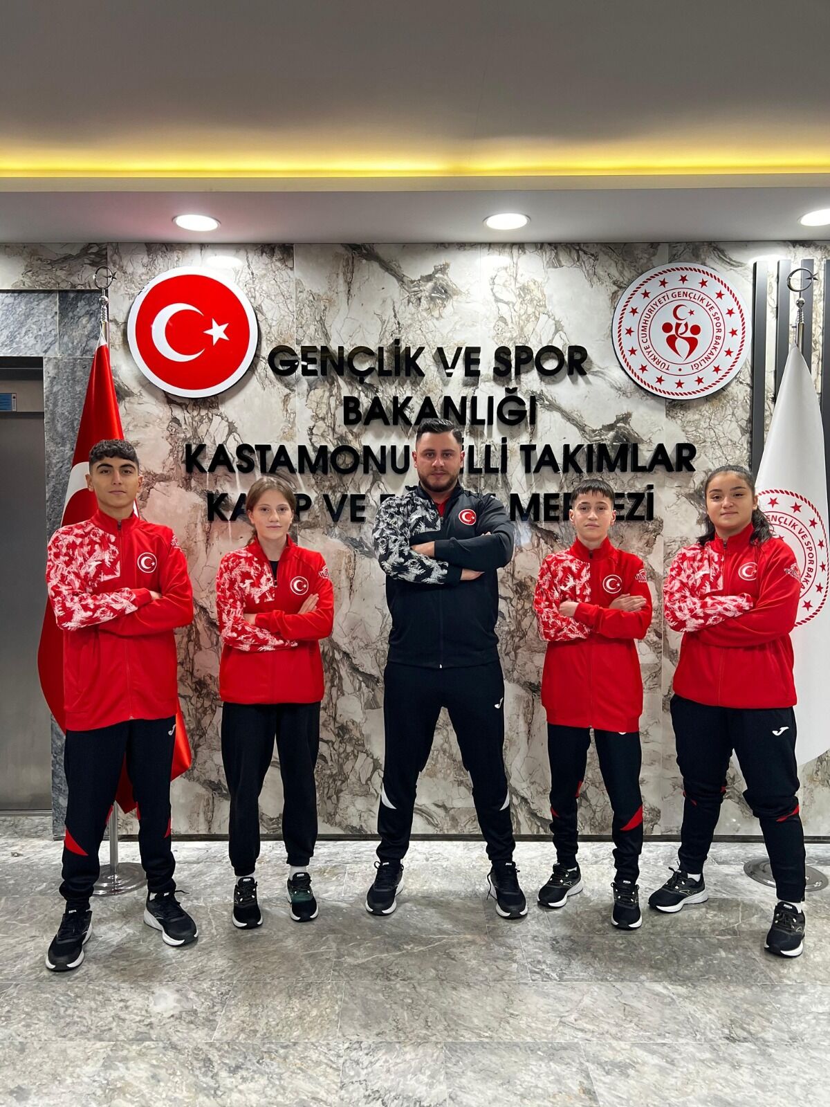 Samsunlu milliler Avrupa’da parladı