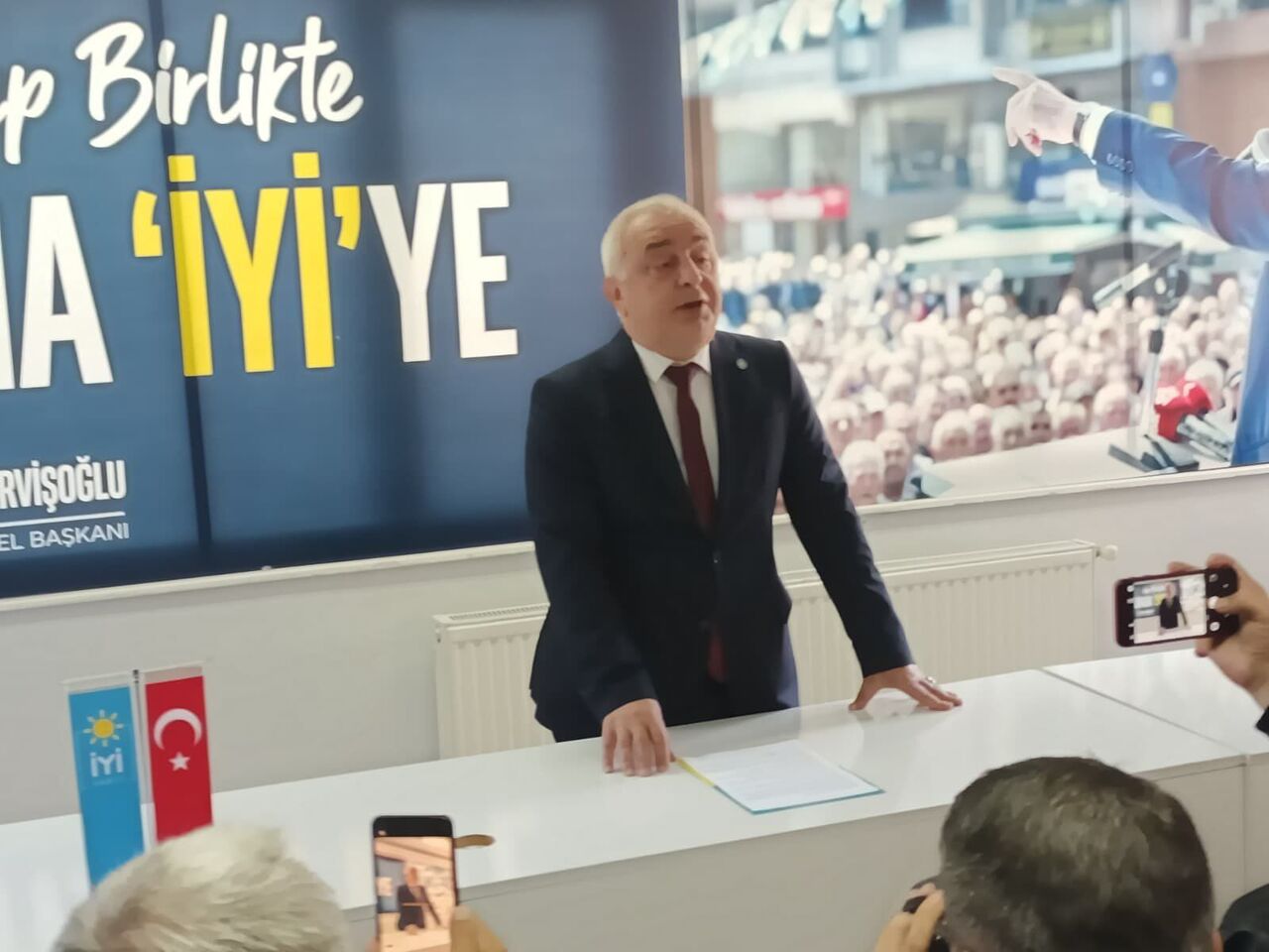 İYİ Parti Samsun İl Başkanı Hasan Aksoy yeniden aday!