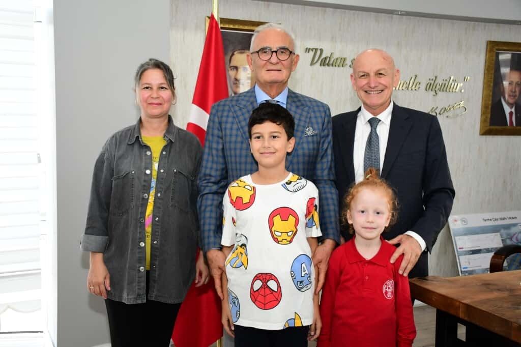 Yusuf Ziya Yılmaz Terme'de: Çalışmalara yakın takip