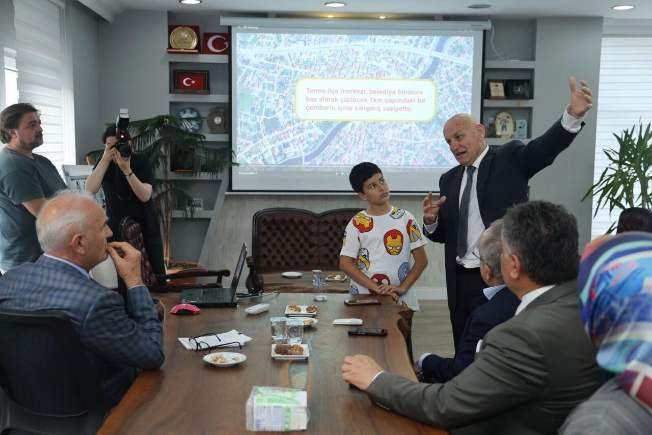 Yusuf Ziya Yılmaz Terme'de: Çalışmalara yakın takip