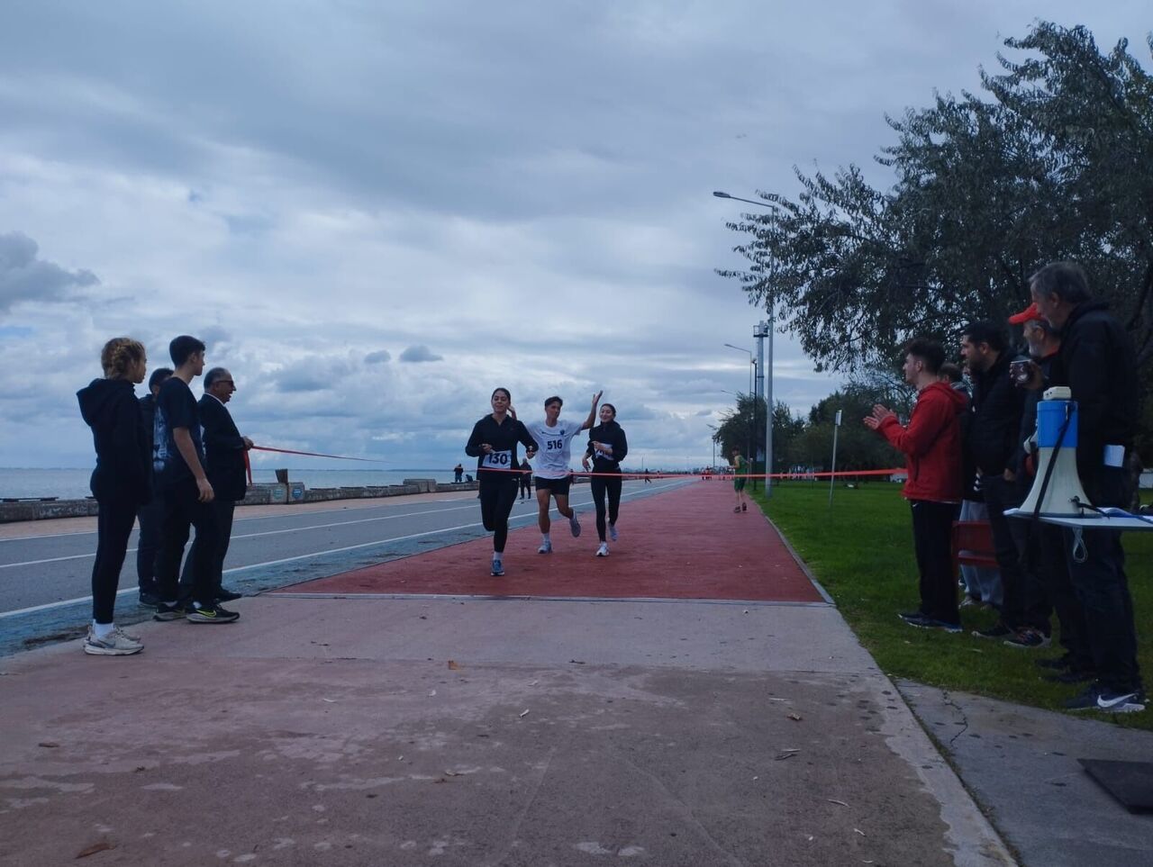 Samsun'da Cumhuriyet coşkusu parkurda yaşandı! 