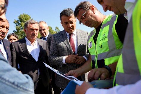 Samsun'da yol atağı: 17 ilçede eşit hizmet vurgusu