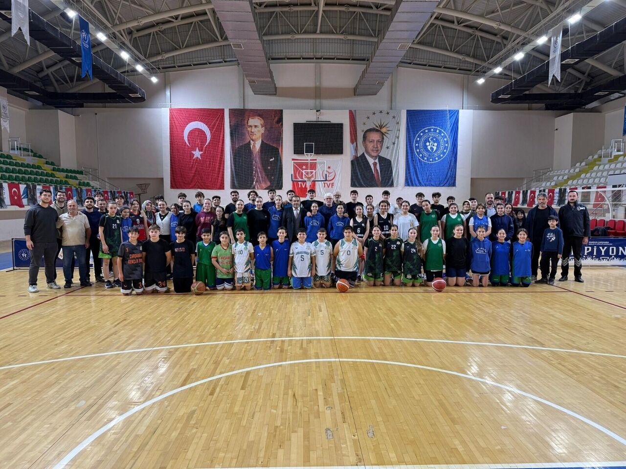Samsun'da 3x3'te kıran kırana mücadele