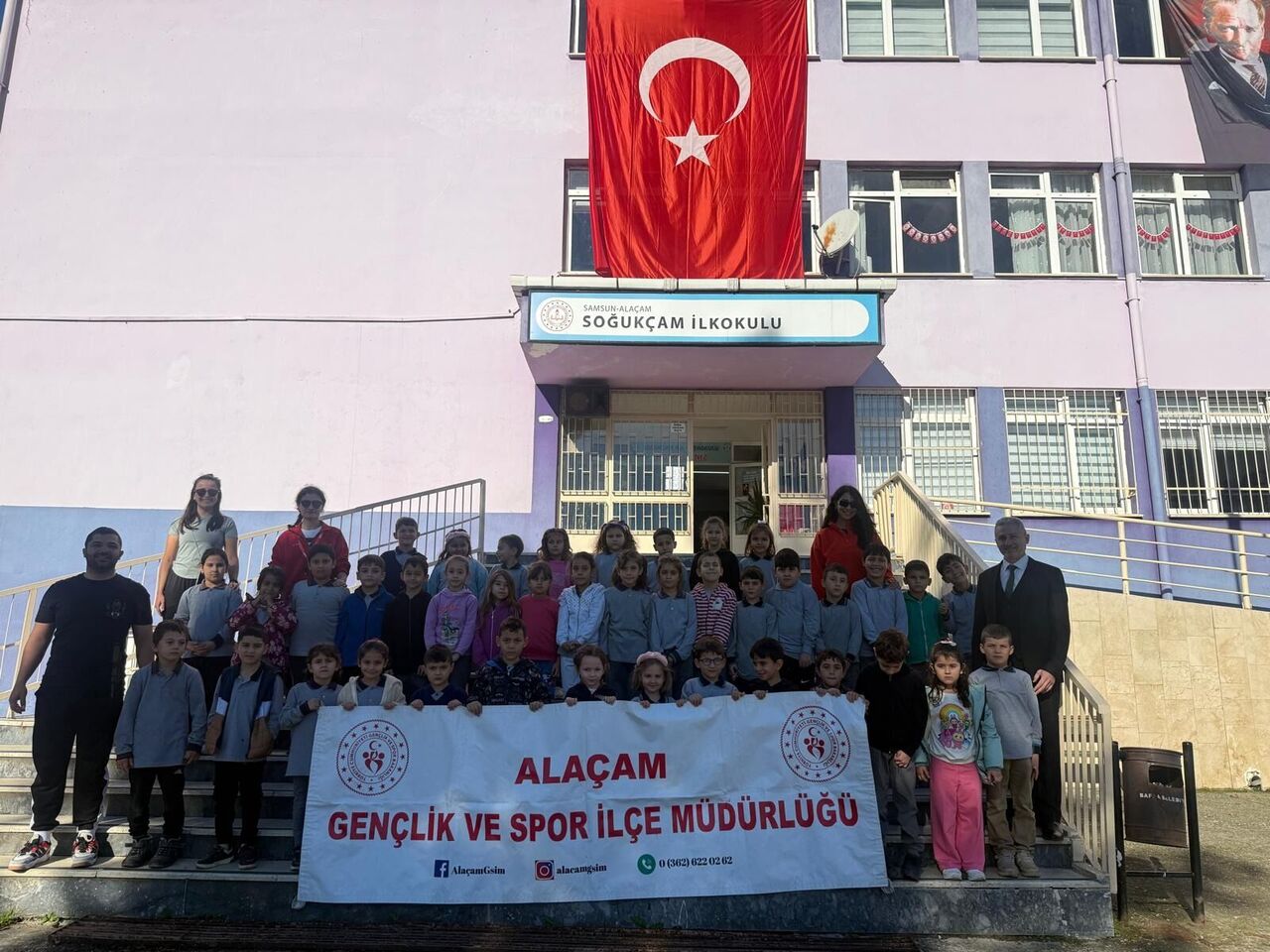 Alaçam'da öğrenciler keyifli gün geçirdiler