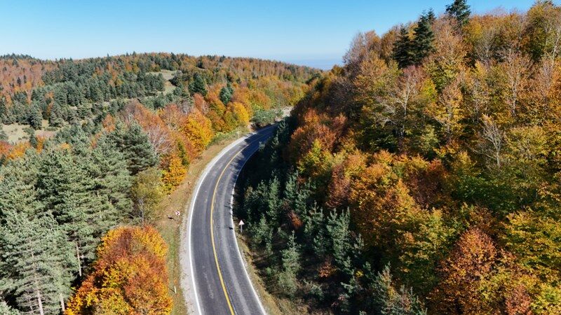 Samsun Kızlan Yaylası'nda hayran bırakan sonbahar 
