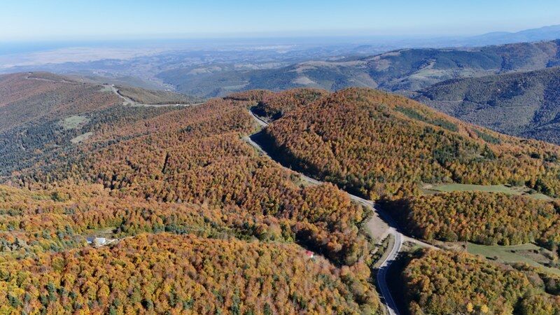 Samsun Kızlan Yaylası'nda hayran bırakan sonbahar 
