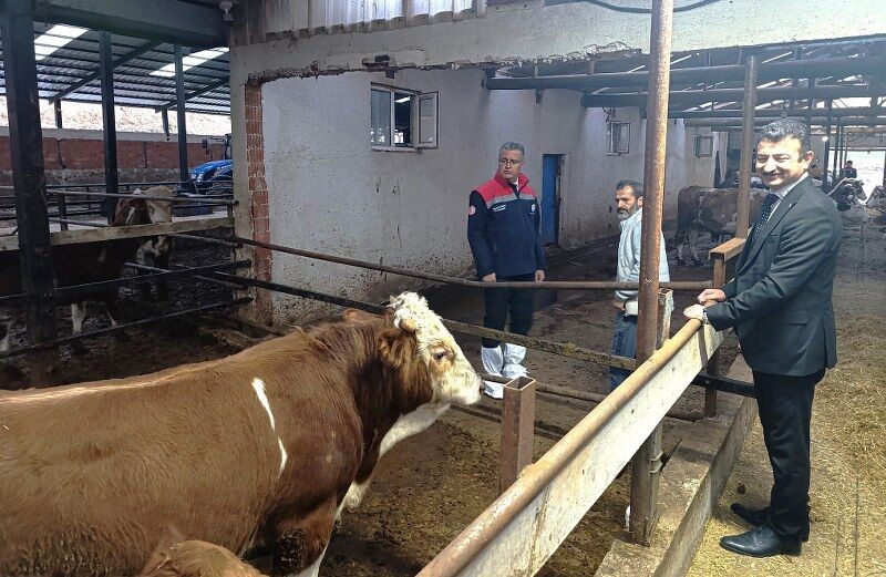 Samsun Tarım ve Orman Müdürü Yılmaz, besicileri dinledi