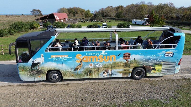 Samsun Kuş Cenneti'ne yoğun ilgi! Doğanın kalbine yolculuk 