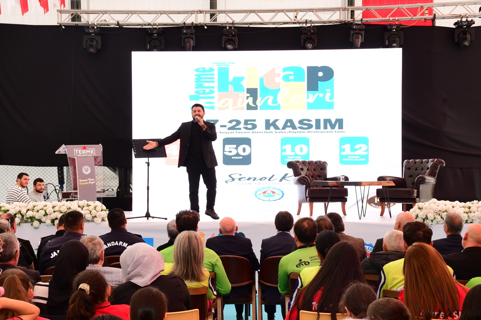 Terme’de edebiyat şöleni: "2. Kitap Günleri" başladı!