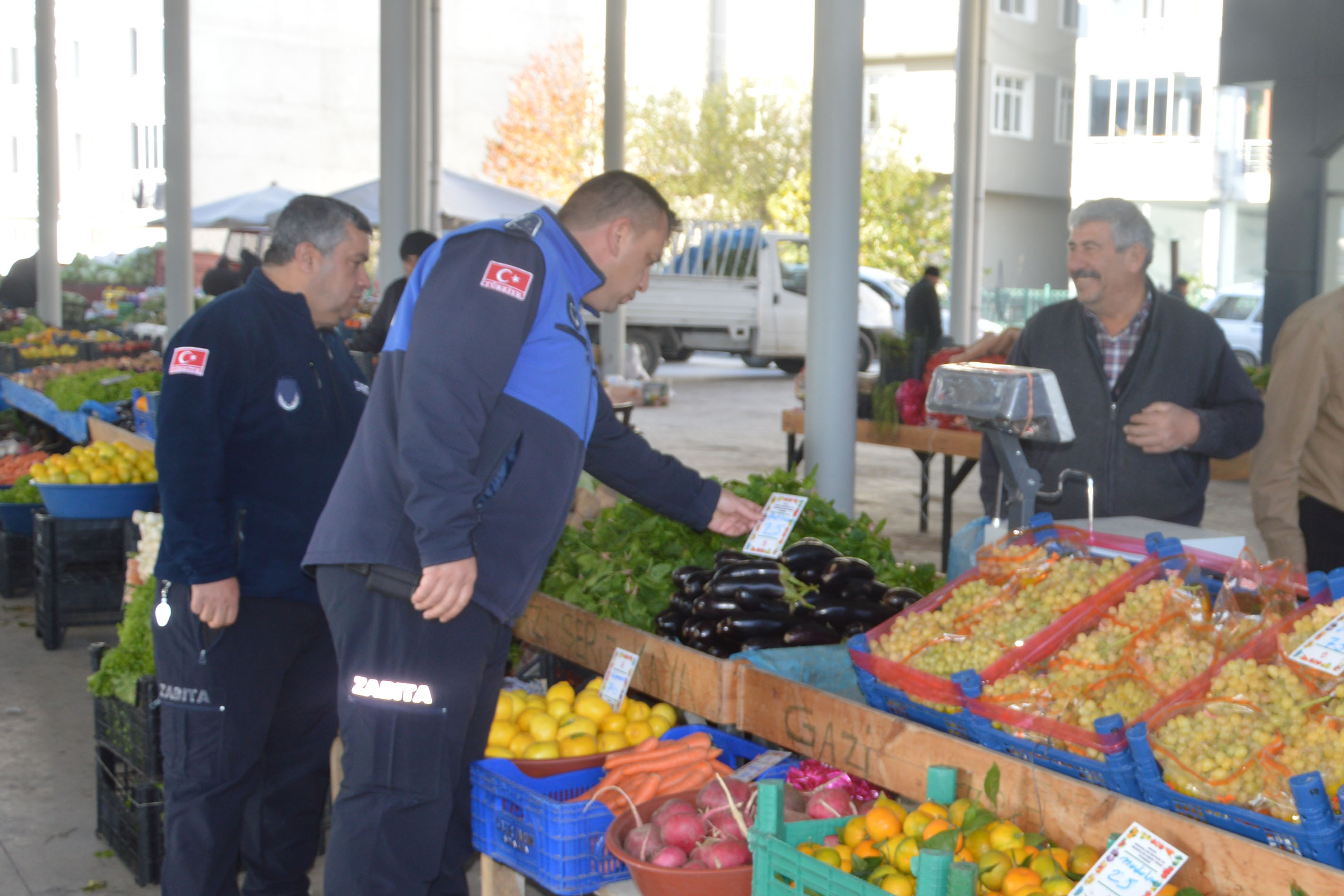 Havza'da pazaryeri mercek altında 
