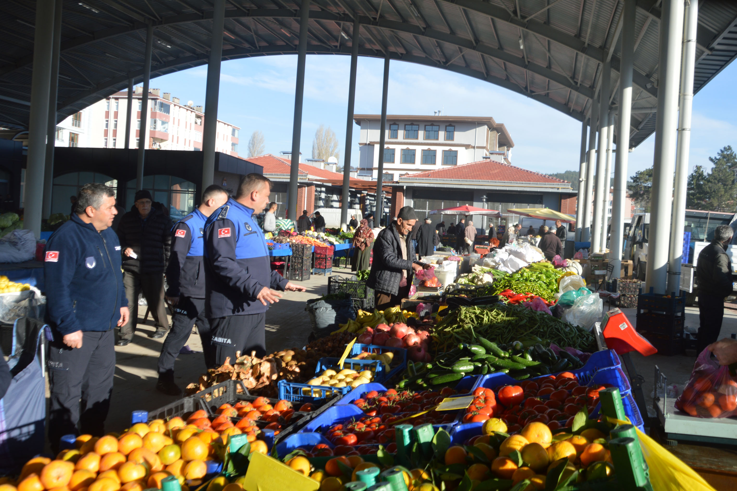 Havza'da pazaryeri mercek altında 